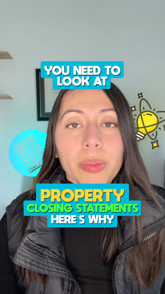 @lizhernandezcpa - Property Closing Statements - Real Estate Tax Advice